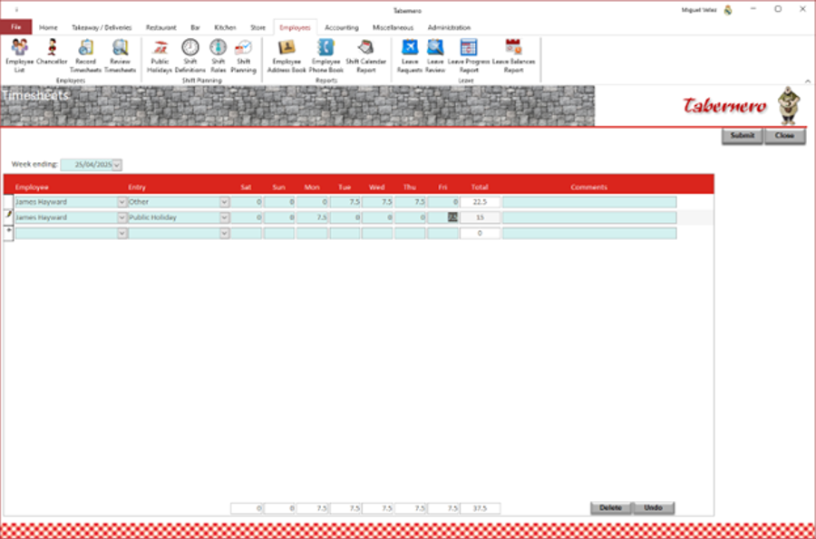 Timesheet
