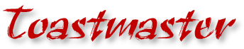 Toastmaster Banner